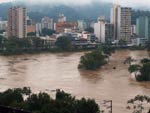 Rio Itaja-Au est acima do nvel normal