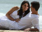 Em janeiro fizemos o pr-book do nosso casamento na Praia da Solido, em Florianpolis. A praia  simplesmente linda. Casamos em fevereiro e estamos muito felizes. Os fotgrafos foram o Luciano e a Dani Comin de Joaaba. - Gracieli e Janilson, de Florianpolis - SC -