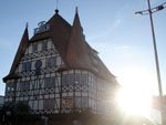 Castelinho da XV com sol ao fundo