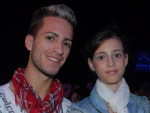 Jonas Lapa e Maria Eduarda Massari
