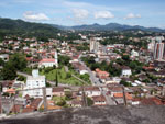 Vista do Bairro da Velha em Blumenau.
