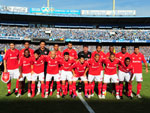 Equipe colorada, com o t�cnico Jorge Fossati