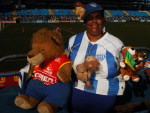 Leozinho com camisa do tetracampeo da Superliga