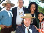 Neto Fagundes, Jos Luiz dos Santos, Liliana Cardoso, Gabrielly Santos e Nico Fagundes