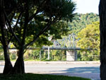 Vista da Ponte de Ferro.
