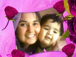 Marcia Gewehr Pinheiro: eu marcia e meu filho hiago