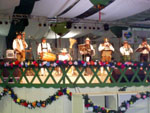 Banda de Blumenau na Oktoberfest.