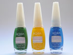  A Mohda Esmaltes lana os esmaltes verde, amarelo e azul da linha Cremoso Look para as torcedoras vaidosas. Os produtos so desenvolvidos com frmula  base de ativos minerais que fortalecem as unhas