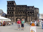 Trier, Alemanha - Hans e Adelino Volles, de Blumenau, em junho de 2009.