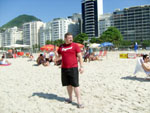 Copacabana, Rio de Janeiro  -  Ivan Carlos de Oliveira, de Gaspar, em setembro de 2009.
