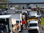 Deslizamento interrompeu a BR-101
