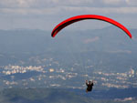 Blumenau visto do Morro Azul em Timb.
