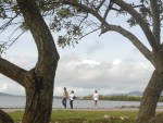Em Florianpolis, Santa Catarina, o sbado comeou frio