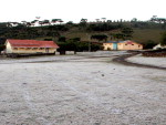 Frio na Serra catarinense. Em So Joaquim, houve formao de geada