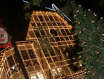 Castelinho da XV com decorao de natal em 2008.