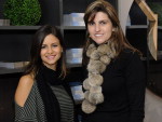 Tons de cinza e berinjela e a mistura de estilos marcam o Lounge Joal Teitelbaum, criado pelas arquitetas Joana Feij Teitelbaum e Ana Paula D. Teitelbaum