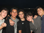Guilherme, Rodolfo, Daniel, Roberto e Estefan