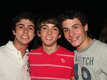 Gustavo, Caio e Thiago