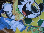 Personagens publicitrios esto todos falando em futebol