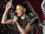 O Black Eyed Peas, da cantora Fergie, agitou a plateia no estdio Orlando