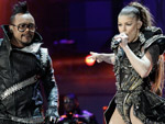 Fergie e Apl.De.Ap no show do Black Eyed Peas