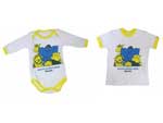  A BBtrends criou uma coleo com camisetas e bodys confeccionados 100% algodo com o tema Copa do Mundo frica 2010. H estampas de animais e cores da bandeira do Brasil 