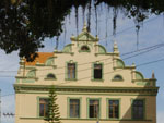 Casaro Malburg e atual prdio da Receita Federal.