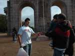 A atividade comeou s 10h, tendo como ponto de partida o Monumento Expedicionrio.