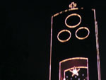 Torre da Catedral no Natal de 2009.