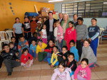Airton Souza recebe  Ana Amlia Lemos na Escola Infantil V  Maria
