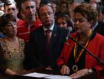 Ado Vilaverde e Dilma Rousseff