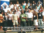 Cleci Maria (na esq. com blusa flora) participa de curso da Fundao Tarso Dutra