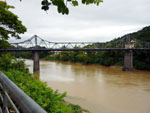 Ponte de ferro.