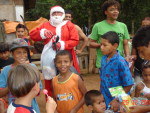 Candidato Lindo Cristaldo, do PDT, no Natal
