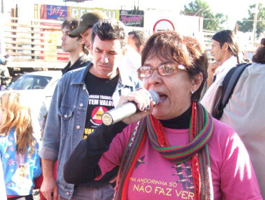 Regina Abraho atuante no Semapi
