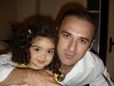 Foto com Mirela - minha filha linda
