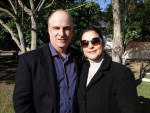 Deputado Federal Cludio Diaz e sua esposa Sandra Teixeira.