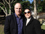 Deputado Federal Cludio Diaz e sua esposa Sandra Teixeira.