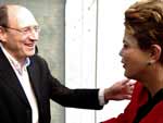 Luis Lauermann e Dilma