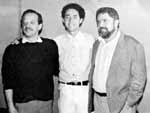 Em campanha para vereador, em 1992, com Lula e Tarso