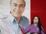 Candidata Sueme Pompeo de Mattos, do PDT