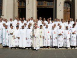Os sacerdotes que fazem parte do clero da diocese centenria