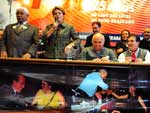 A candidata  presidncia da Repblica, Dilma Rousseff (PT), esteve na sede do PDT, na Rua Flix da Cunha, em Porto Alegre