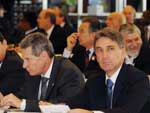 Conselheiro Germano Rigotto durante reunio do Conselho de Desenvolvimento Econmico e Social, em Braslia