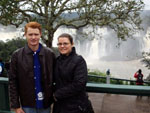 Foz do Igua�u, Paran� - Edevaldo Prochnow e Isabel Cristia Zermiani Prochnow, de Witmarsum, em julho de 2010