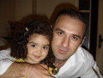 Foto com Mirela - minha filha linda