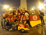 Marco Copello Salgueiro com o Consulado colorado de Buenos Aires