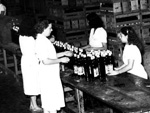 Antiga linha de produo So Paulo no final dos anos 1950