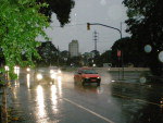 A sexta-feira teve manh chuvosa na Capital