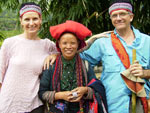 Jos (apresentado como Felipe no livro) e Elizabeth Gilbert no Vietn